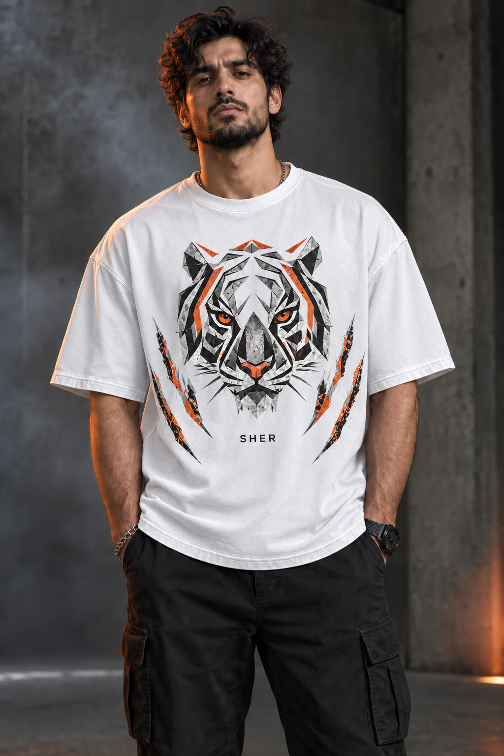 Tiger 420 Vit Färg