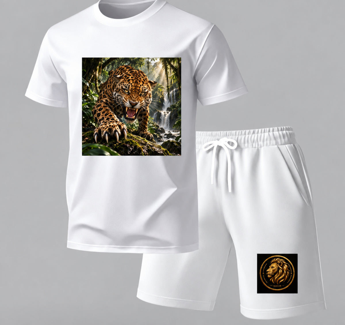 WILD INSTINCT T-shirt & Shorts Set,