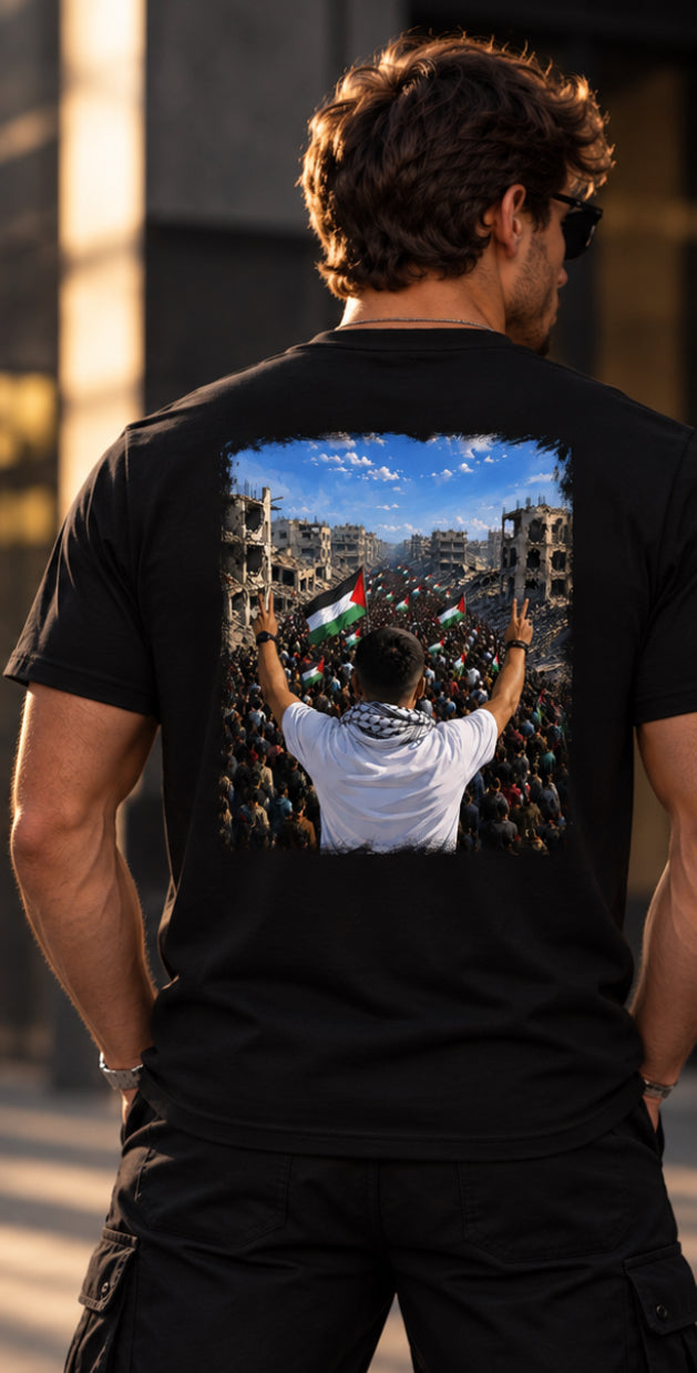 SHER – Voice of Freedom             T-SHIRT SVART FÄRG